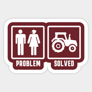 tractor Sticker